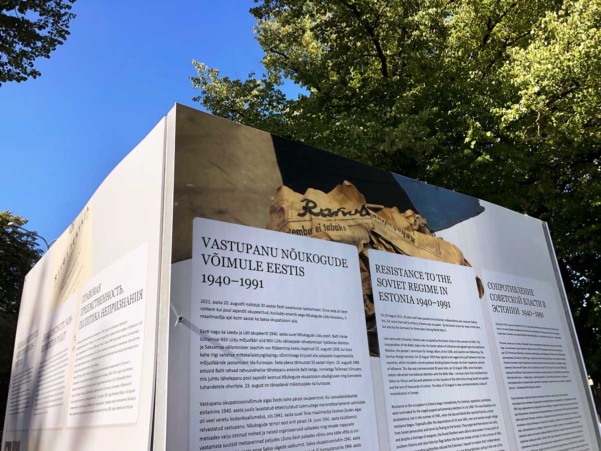 Resistance to the Soviet regime in estonia 1940-1991